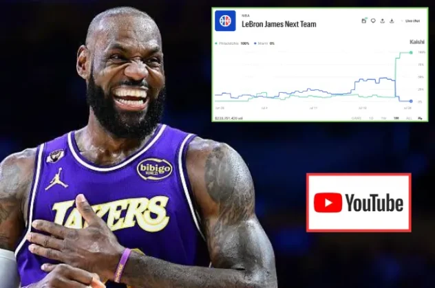 How a Fake YouTube Leak Fooled a $224M LeBron James Prediction Market