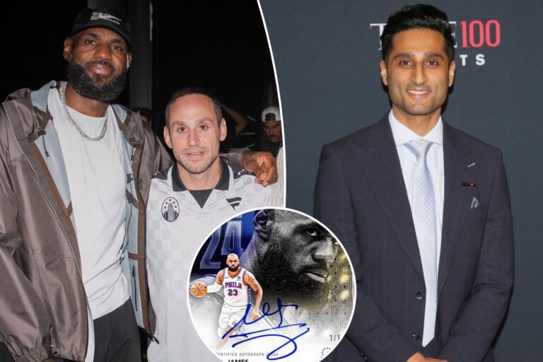 How Topps beat everyone to the LeBron James-76ers decision — and blindsided NBA