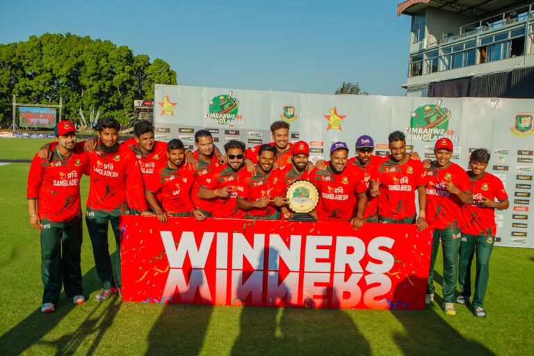 Hridoy pleased with T20I series win despite 'injuries and limited options'