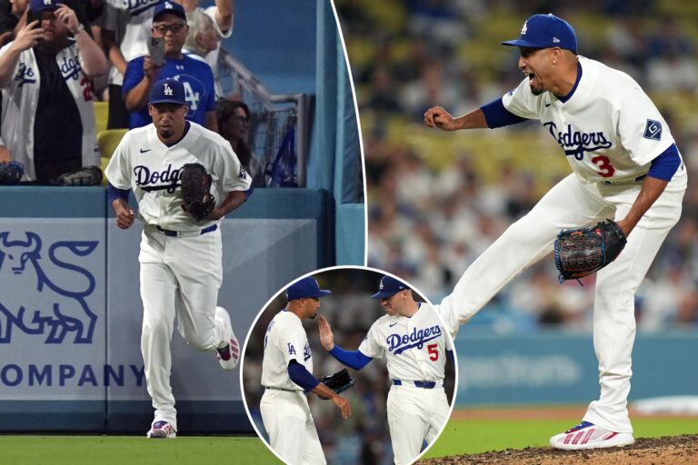 In Dodgers return, Edwin Díaz shows promise with successful save attempt