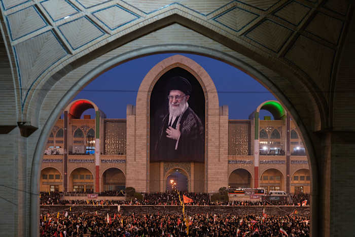 Iran's top officials attend prayer for the late Supreme Leader Ayatollah Ali Khamenei in Tehran