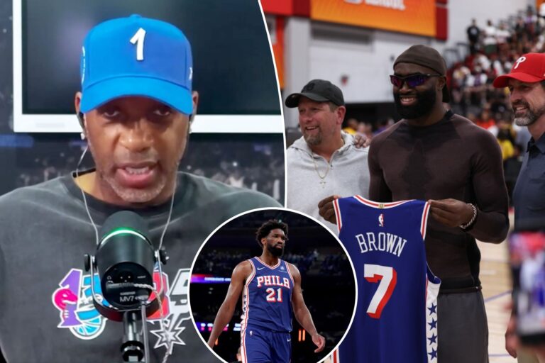 Jaylen Brown, Joel Embiid haven’t spoken since blockbuster 76ers trade: Tracy McGrady