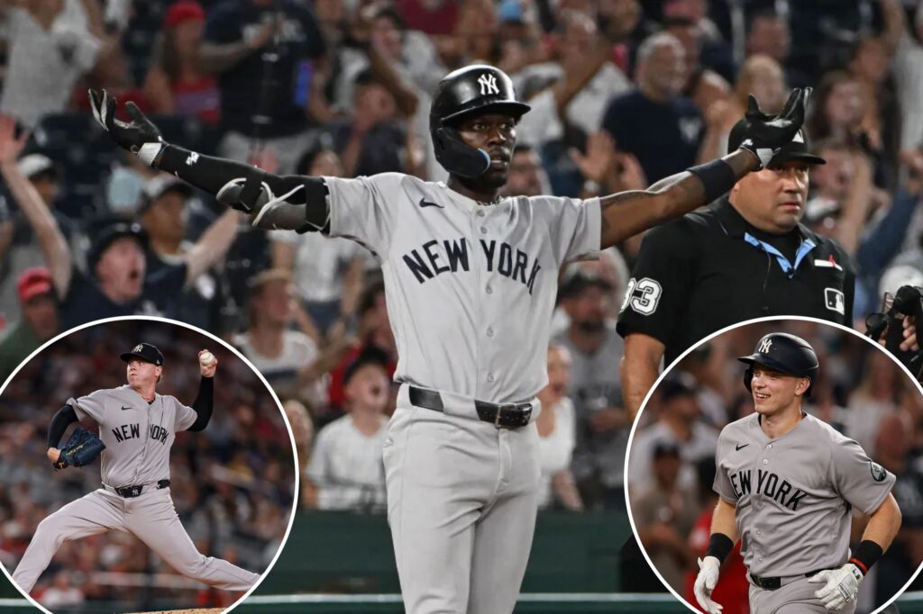 Jazz Chisholm Jr. blasts dramatic ninth-inning homer to lift Yankees past Nationals for another win