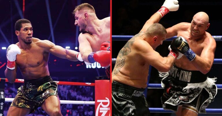 Johnny Nelson makes new Tyson Fury vs Anthony Joshua prediction after latest fights