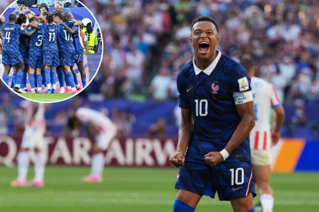 Kylian Mbappe’s penalty-kick goal sends France past Paraguay and into World Cup quarterfinals