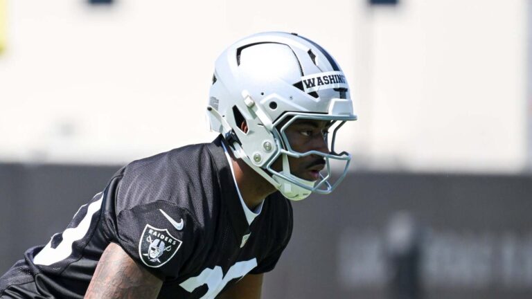 Las Vegas Raiders rookie running back Mike Washington just sent a powerful message to the rest of the league