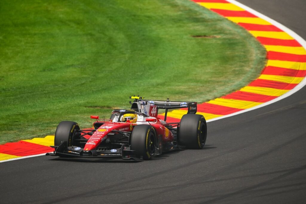 Lewis Hamilton's Ferrari "didn't feel the same" after Belgian GP practice crash