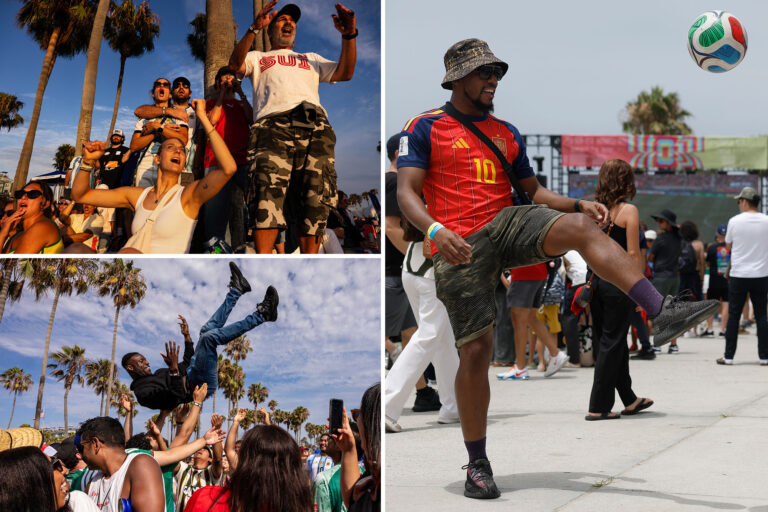 Lifeline for Venice Beach as World Cup transforms city into its former self: ‘Much more than sports’