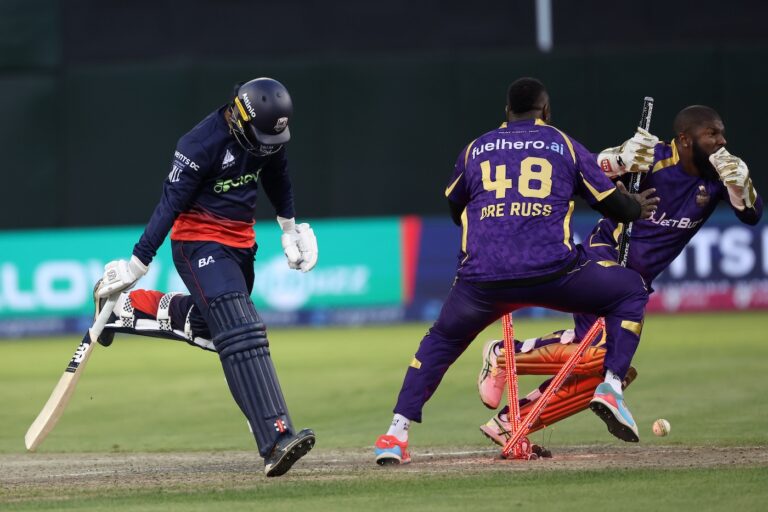 Los Angeles Knight Riders pull off last-ball win for first MLC title