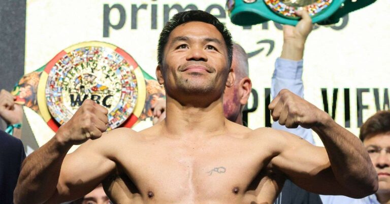 Manny Pacquiao's 'likely' next fight emerges as Floyd Mayweather rematch pushed back to 2027