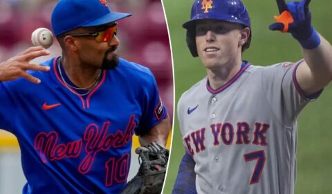 Marcus Semien sits despite return from IL as Brett Baty has big night in Mets’ win