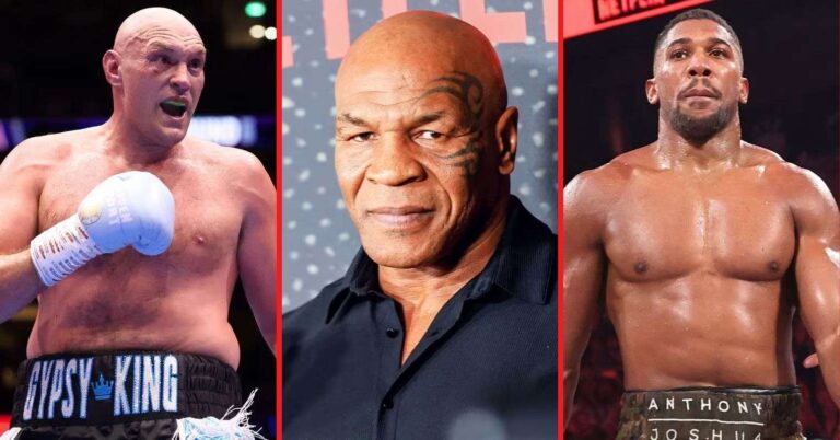 Mike Tyson delivers honest verdict on Anthony Joshua vs Tyson Fury: "I can never go against him"