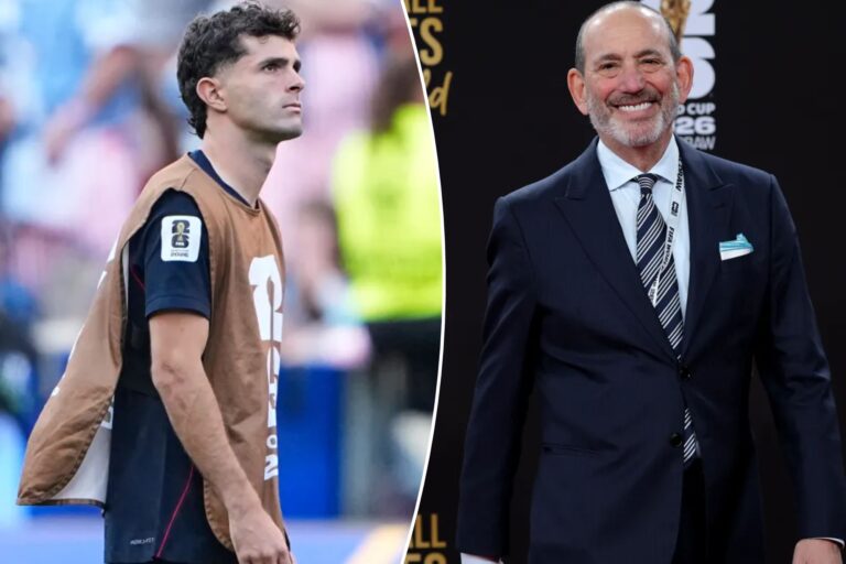 MLS commish makes case for Christian Pulisic to join NYCFC: ‘Hope they get it done’