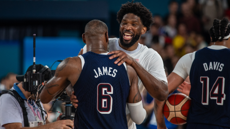 Most talented NBA starting lineup ever? LeBron James fits perfectly on 76ers ... if everything goes right