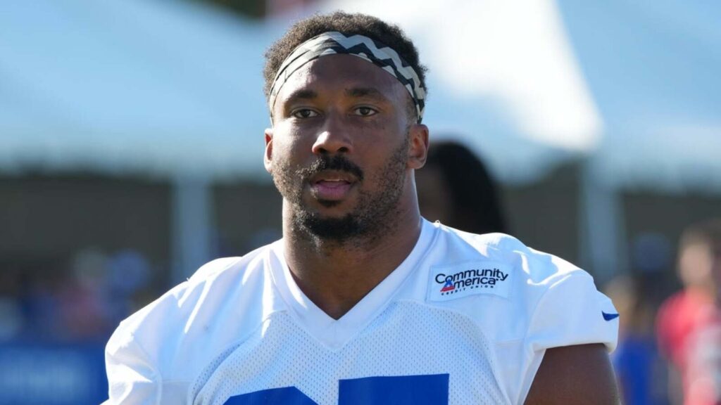 Myles Garrett says he won't influence Aaron Donald's decision