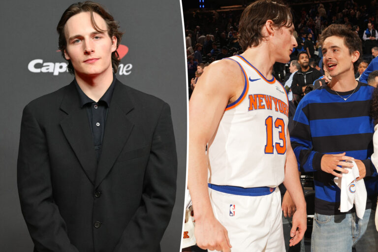 New York Knicks star Tyler Kolek reveals A-lister he wants on celebrity row after Timothée Chalamet’s ‘support’