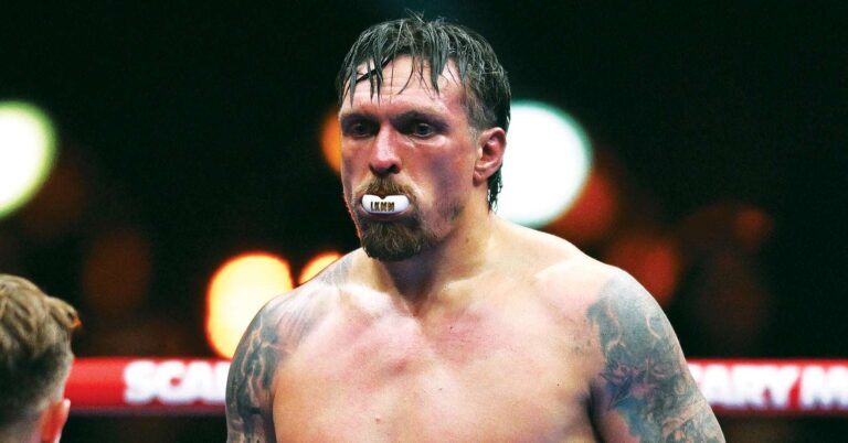 Oleksandr Usyk admits there is one heavyweight he wouldn't beat: "He would win"
