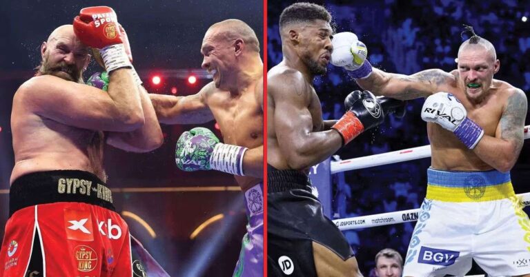 Oleksandr Usyk explains the key difference between Anthony Joshua and Tyson Fury after beating both
