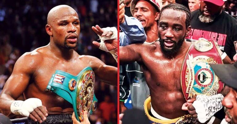 Oleksandr Usyk picks a winner in prime Floyd Mayweather vs Terence Crawford