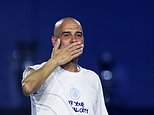 Pep Guardiola 'holds talks with Italian Football Federation' just TWO months after leaving Manchester City - having previously agreed to manage England in 2024