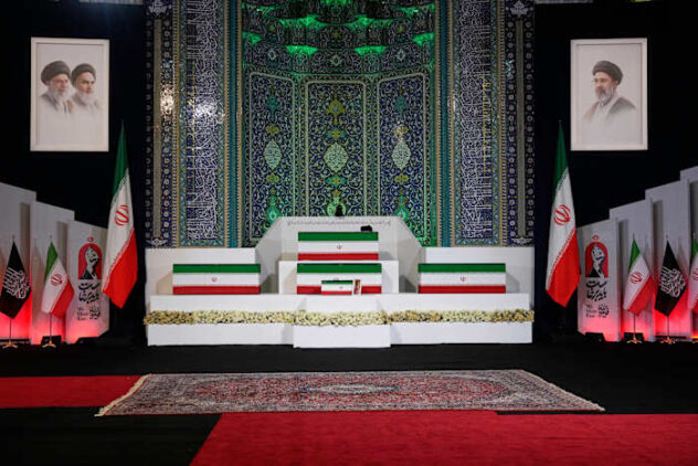 Powerful general in Iran publicly seen as Tehran prepares for Khamenei's dayslong funeral