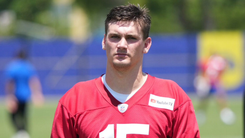 Rams preparing to 'test' Ty Simpson after signing Matthew Stafford to extension