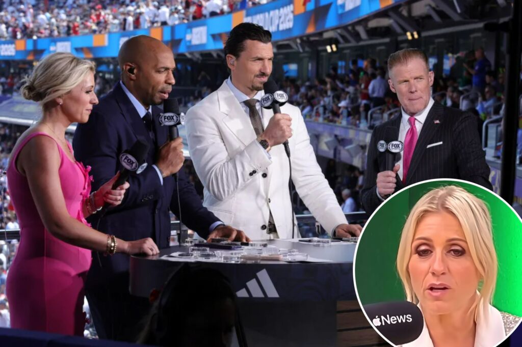 Rebecca Lowe gets candid about ‘terrifying’ helicopter ride that nearly cratered Fox’s World Cup final coverage
