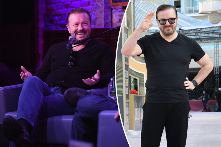 Ricky Gervais rejects calls to tone down comedy: ‘I don’t care if people are offended’