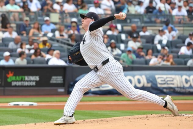 Ryan Weathers tries to gut out lingering stomach issue in rough Yankees outing