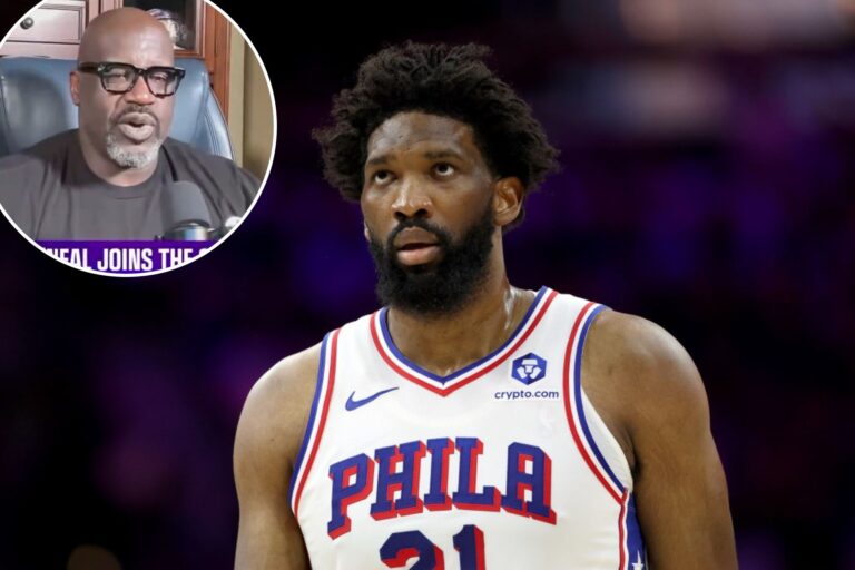 Shaq has surprising Joel Embiid prediction after 76ers’ offseason overhaul