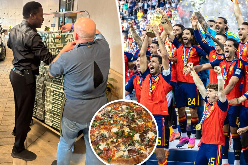Small NJ pizza shop delivered 46 pies to Spain hotel after World Cup win