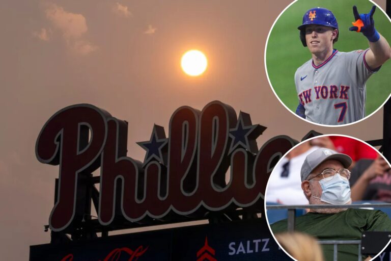 Smoky Mets-Phillies conditions caused ‘burning’ eyes — and felt like ‘you were sitting by a campfire’
