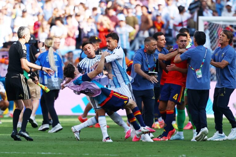 Spain v Argentina LIVE: Ugly scenes after full time as Spain win second World Cup in their history