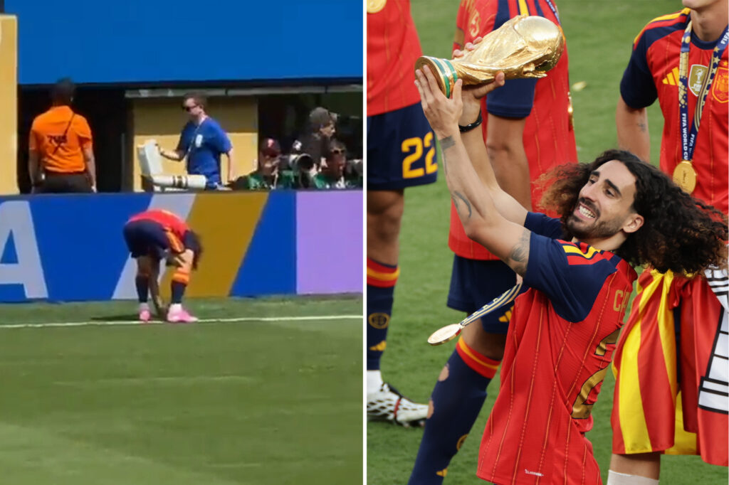 Spanish soccer star Marc Cucurella shares 16-year-old superstition that led to World Cup win