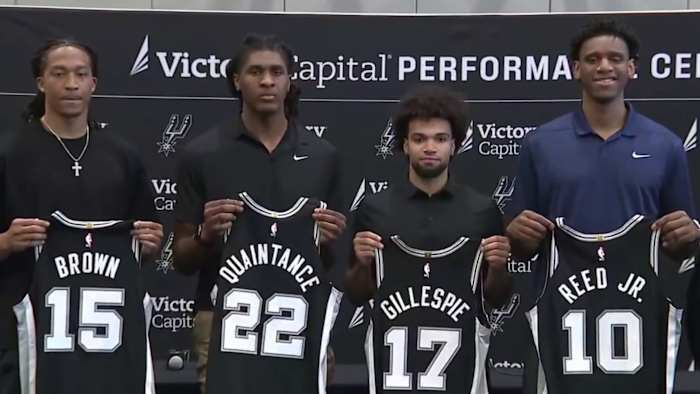Spurs release NBA Summer League roster, schedule as rookie class starts practice