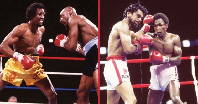 Sugar Ray Leonard names which win out of Hagler, Hearns and Duran was his best