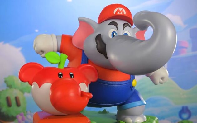 Super Mario Bros. Wonder "Elephant Mario" Statue Officially Revealed, Here's A First Look