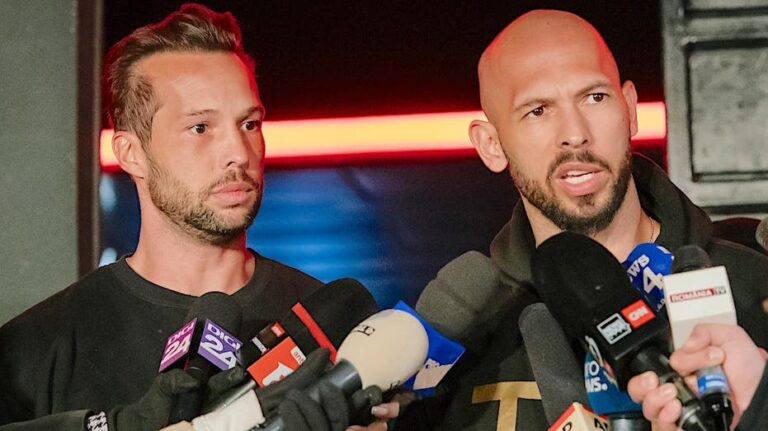 Tate brothers to remain behind bars for now as UK seeks extradition on rape, trafficking charges