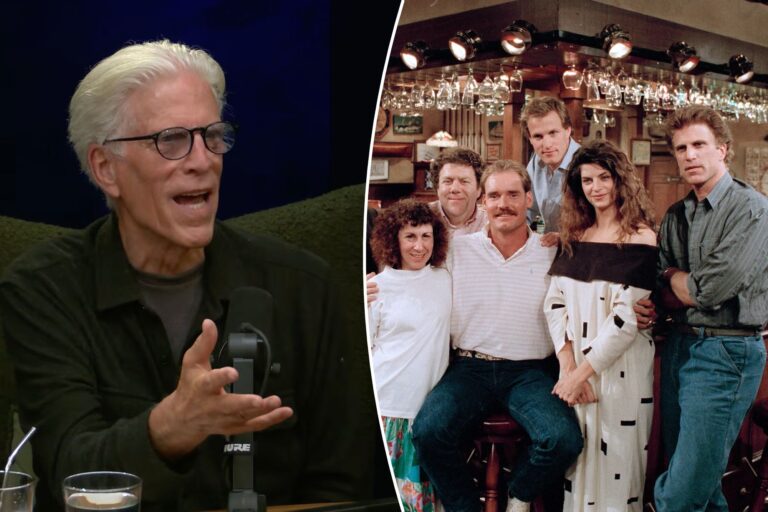Ted Danson wanted to ‘stop being a liar’ at the end of ‘Cheers’ saying he ‘f–ked up’ his life so badly