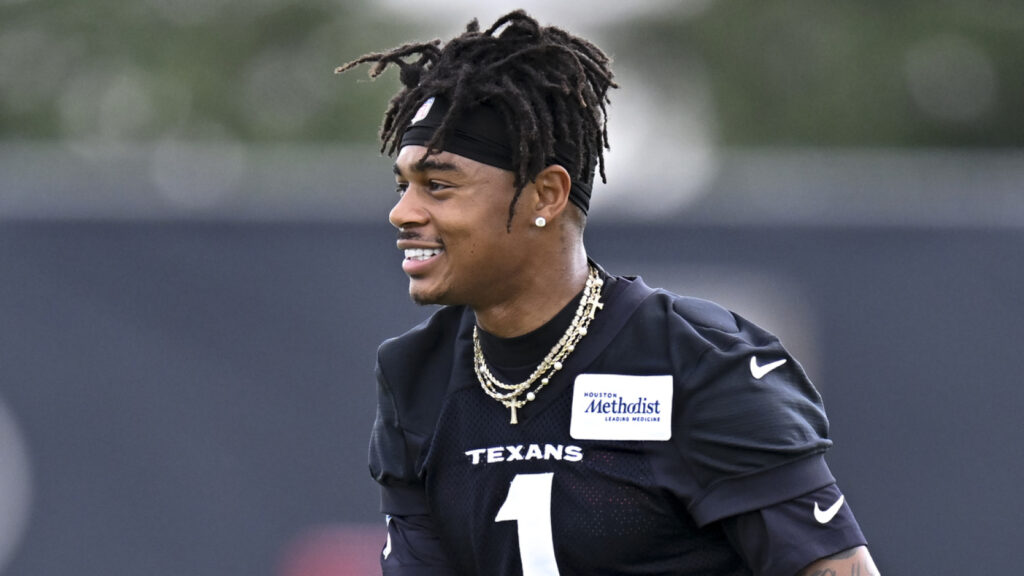 Texans give significant training-camp update regarding WR Tank Dell