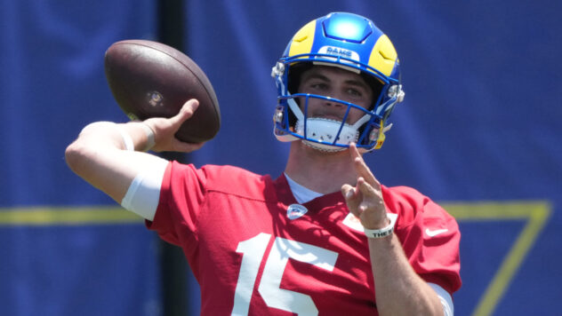 Ty Simpson compares learning Sean McVay's offense to 'drinking from a fire hydrant'