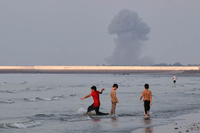 US attacks Iran and Tehran retaliates across the Middle East as both vie for control of strait