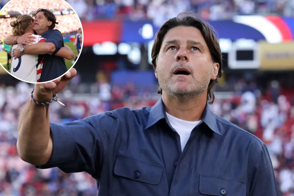 USMNT coach Mauricio Pochettino sings ‘Country Roads’ after electric World Cup win