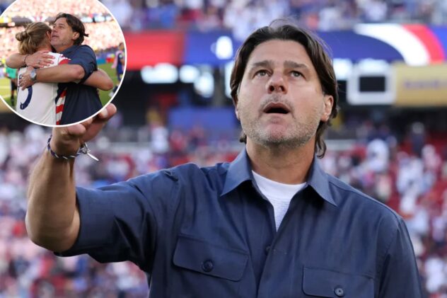 USMNT coach Mauricio Pochettino sings ‘Country Roads’ after electric World Cup win