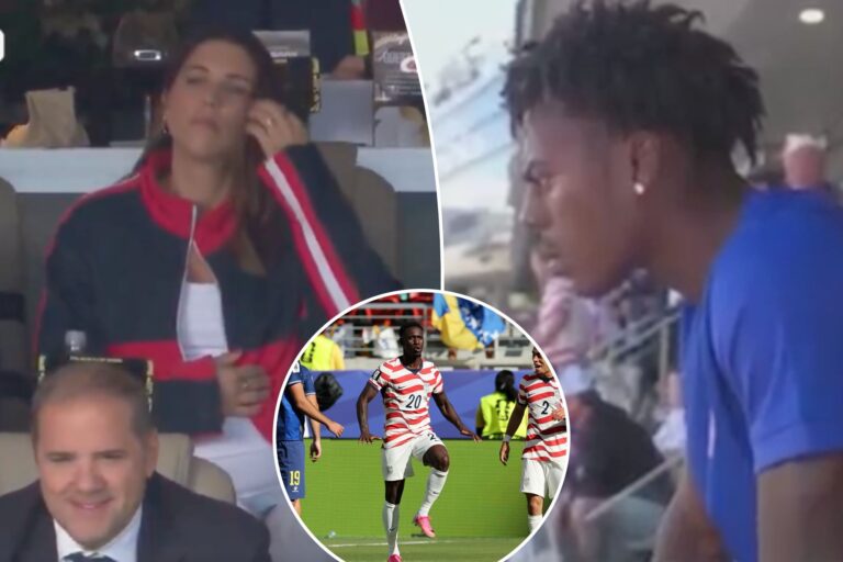 USWNT icons, iShowSpeed among celebs to take in USMNT’s Round of 32 World Cup win