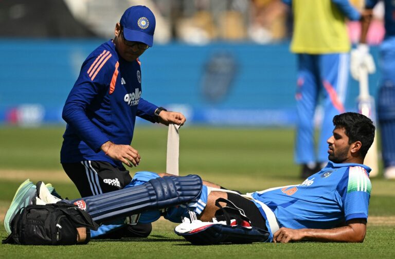 Washington out of India's third ODI against England