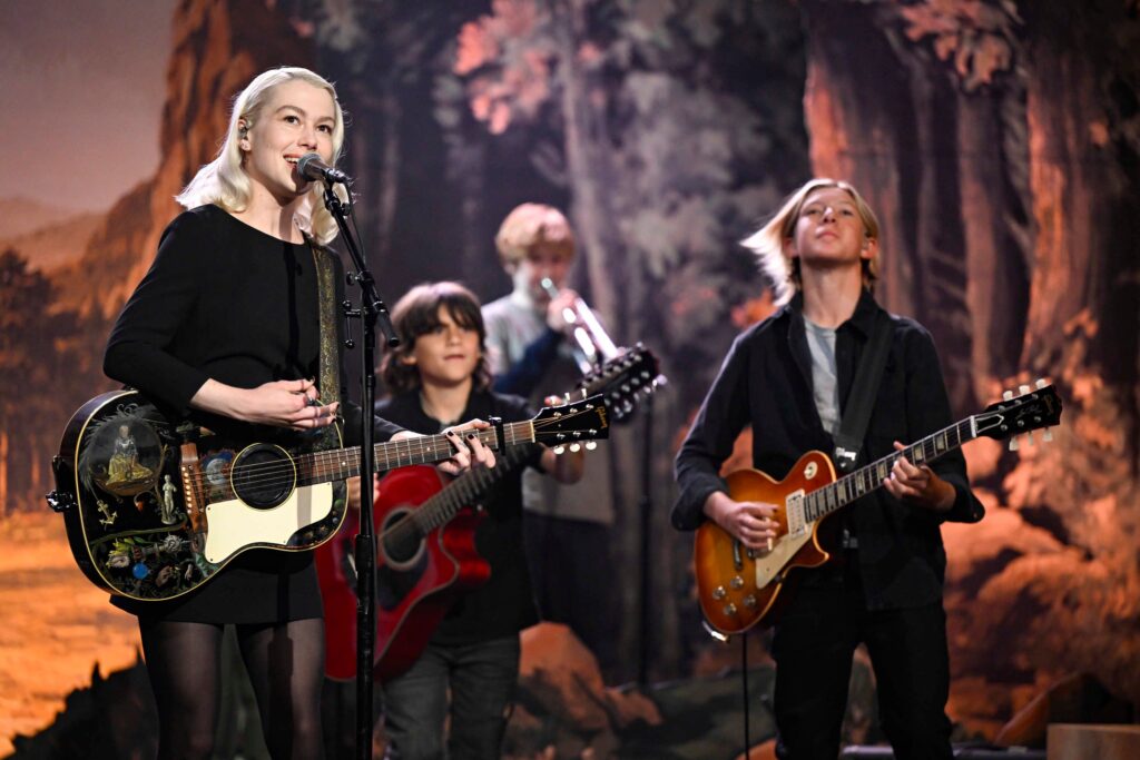 Watch Phoebe Bridgers Perform “Lost Boys” With a Band of Children on Fallon