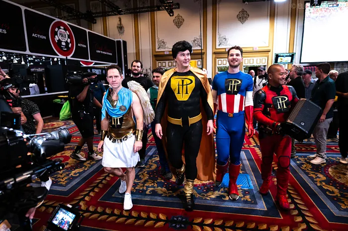 WATCH: 'Superhero' Phil Hellmuth Makes Annual WSOP Main Event Entrance