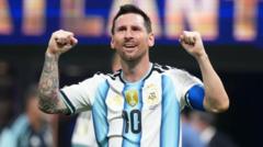 'We should all be excited' - Messi set for first England meeting