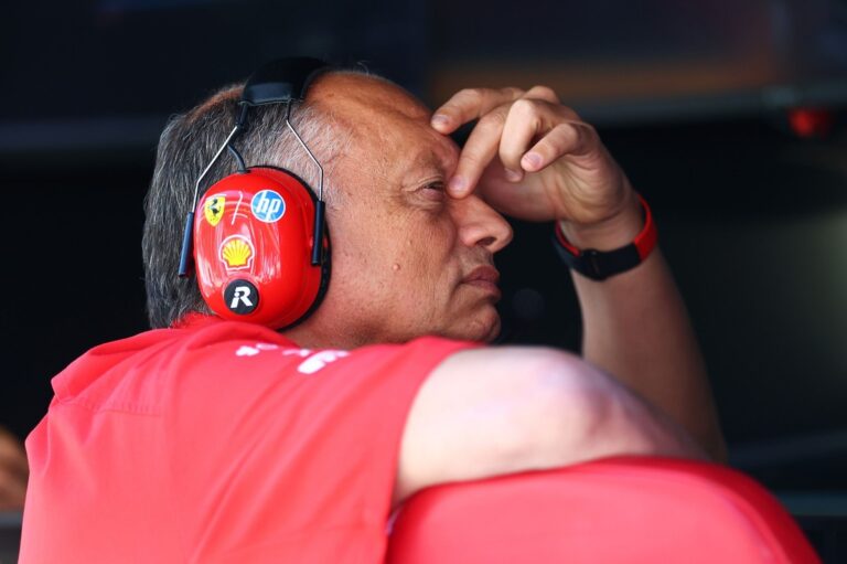 Who slept worst last night: Frederic Vasseur